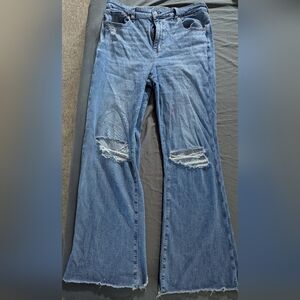 American Eagle Outfitters Super High Rise Flare Jeans